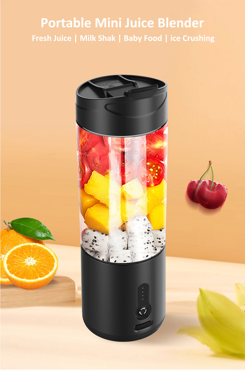 Mini Portable Rechargeable Portable Blender