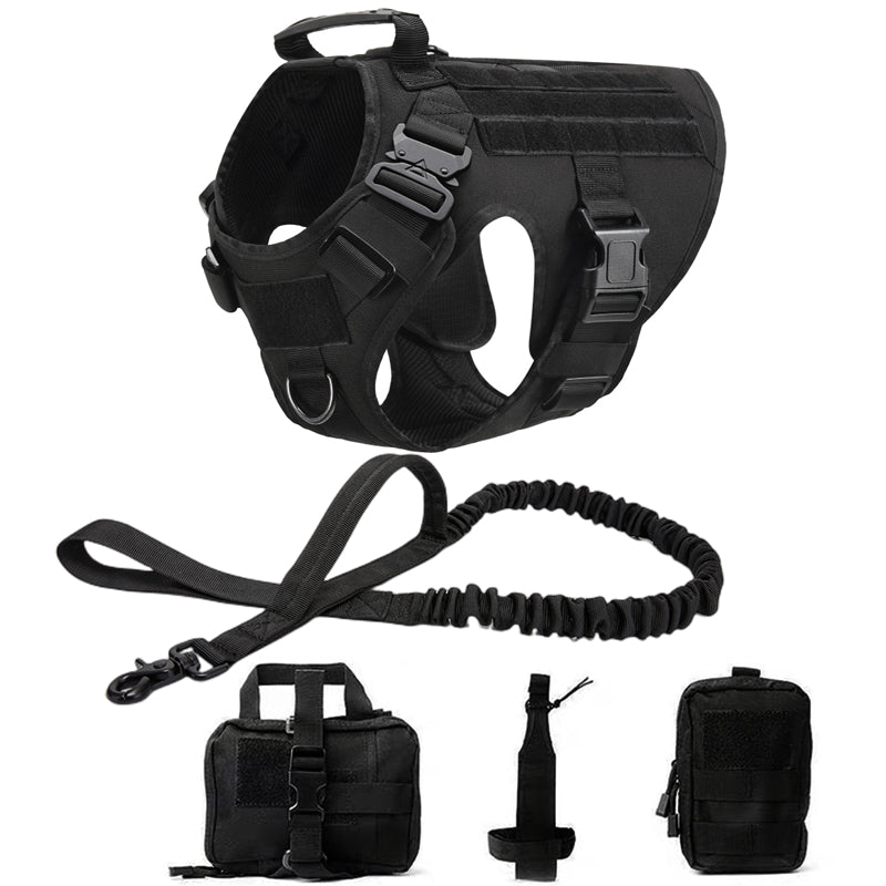 Heavy-Duty Tactical Dog Harness System