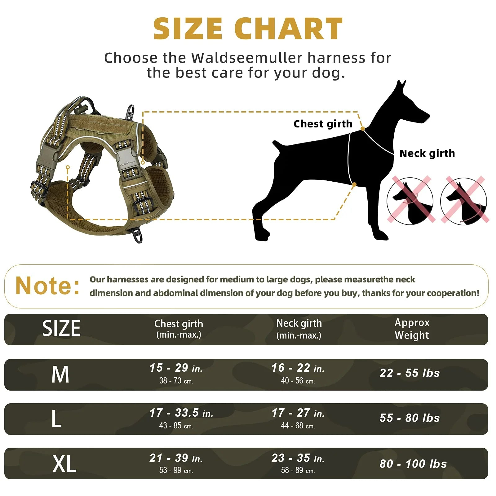 Scout Tactical No-Pull Dog Harness
